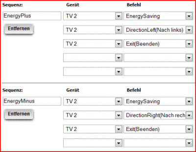 Die Sequenzen...